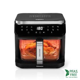 Fritéza teplovzdušná Rohnson R-2890 Glass & Steel HealthFry, 5,5 l čierna

 obrázok produktu 2 z 10