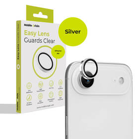 Ochranné sklo šošovky fotoaparátu Mobile Origin Easy Lens Guards na Apple iPhone Air strieborné

 obrázok produktu 7 z 7