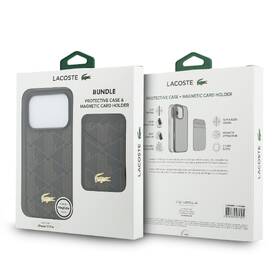 Kryt na mobil Lacoste PVC Blend MagSafe + Peněženka na Apple iPhone 17 Pro hnedý

 obrázok produktu 8 z 8