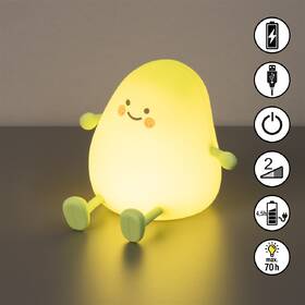 Detská LED lampička Fischer & Honsel Lia, 1x LED, 0,4 W zelená

 obrázok produktu 1 z 7