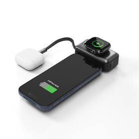 Powerbank Spello by Epico ForcePack Mini 2in1 5000mAh, s nabíjením hodinek a stojánkem SP09 sivá

 obrázok produktu 2 z 4