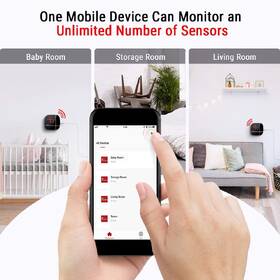 Teplomer ThermoPro TP-90 WiFi čierny

 obrázok produktu 5 z 5