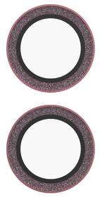 Tvrdené sklo ZAGG InvisibleShield Premium GL (CameraRings) Glitter na Apple iPhone 17/16/16 Plus ružové

 obrázok produktu 3 z 11
