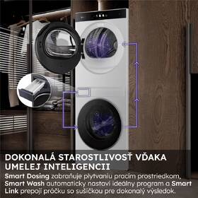 Pracia veža Haier CLC108NU1-S biela

 obrázok produktu 13 z 13