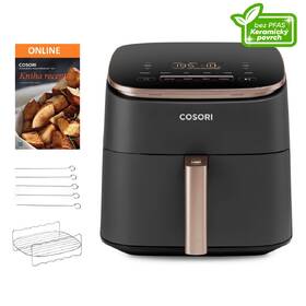 Fritéza teplovzdušná COSORI CAF-DC602-KEUR, 6 l čierna

 obrázok produktu 1 z 9