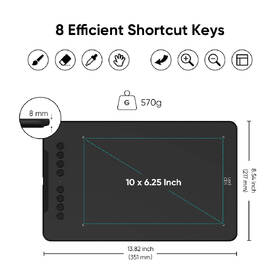 Grafický tablet XPPen Deco 01 v3 čierny

 obrázok produktu 10 z 13