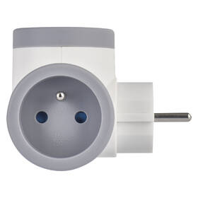 Rozbočovacia zásuvka EMOS 2x zásuvka, 1x USB, 1x USB-C sivá/biela

 obrázok produktu 2 z 5