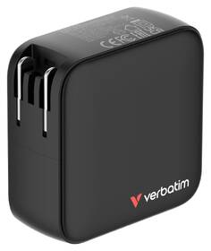 Cestovný adaptér Verbatim Mini GaN LCD, 2x USB-C PD 100 W, 1x USB-A QC 3.0, černá čierny

 obrázok produktu 5 z 10