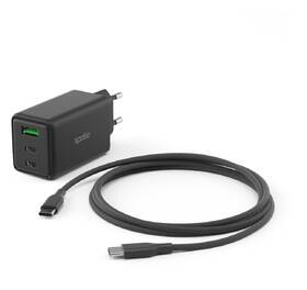 Sieťový adaptér Spello by Epico ForceBoost GaN SA65b 65W čierny

 obrázok produktu 5 z 7