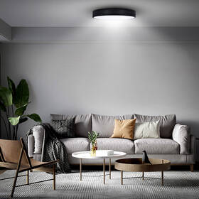 LED stropné svietidlo Solight LECCE, 40 cm čierne

 obrázok produktu 5 z 8