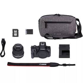 Digitálny fotoaparát Canon R50 + RF-S 18-45 IS STM Travel KIT čierny

 obrázok produktu 8 z 10