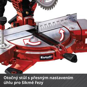 Píla úkosová Einhell TE-MS 18/210 Li (bez batérie) 4300890 

 obrázok produktu 3 z 8
