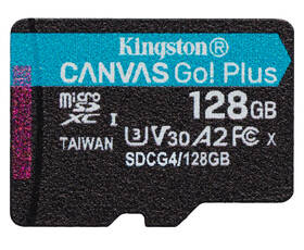 Pamäťová karta Kingston MicroSDXC 128GB U3 UHS-I (200R/100W) + adaptér 

 obrázok produktu 3 z 4