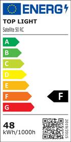 LED stropné svietidlo Top Light Satellite 50B RC, s diaľkovým ovládačom, 48W, 4800lm, stmievanie, pamäť, priemer 53cm biele/drevené

 obrázok produktu 1 z 4