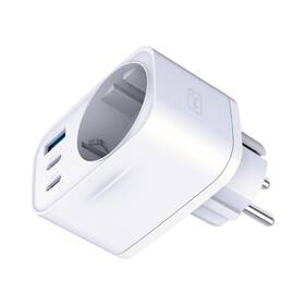 Nabíjačka do siete 3mk Comfort GaN 2xUSB-C/USB-A 30W biela

 obrázok produktu 3 z 9