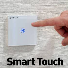 Spínač Tellur WiFi Smart, 1 port, 1800 W, 10 A biely

 obrázok produktu 2 z 5