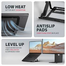 Stojan Axagon STND-LAB 10"-17.3" čierny

 obrázok produktu 3 z 8