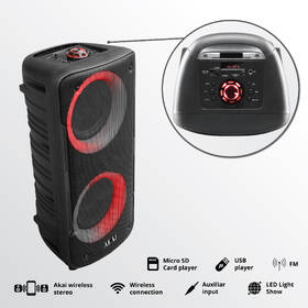 Párty reproduktor AKAI ABTS-TK19 čierny

 obrázok produktu 5 z 8