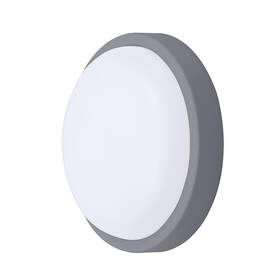 LED stropné svietidlo Solight okrúhle, 13W, 910lm, 4000K, IP54 sivé

 obrázok produktu 2 z 10