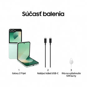 Mobilný telefón Samsung Galaxy Z Flip6 5G 12 GB / 256 GB zelený

 obrázok produktu 7 z 33