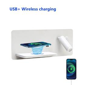 Bodové svietidlo IMMAX LED Be PREPARE 4v1 s Qi nabíjaním, USB, varianta ľavá biele

 obrázok produktu 3 z 9