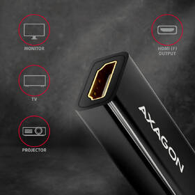 Redukcia Axagon DisplayPort / HDMI 1.4, 4K/30Hz čierna

 obrázok produktu 2 z 4