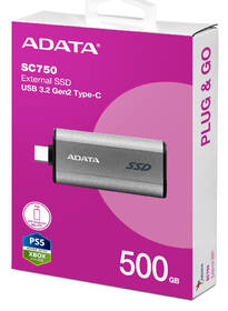 SSD externý ADATA SC750 500GB čierny

 obrázok produktu 5 z 10