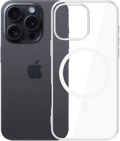 Kryt na mobil 3mk Clear MagCase na Apple iPhone 16 Pro priehľadný

 obrázok produktu 2 z 6