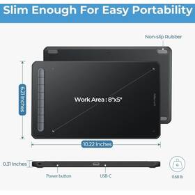Grafický tablet XPPen Deco MW čierny

 obrázok produktu 6 z 8