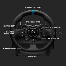 Volant Logitech G923 Racing Wheel and Pedals pre PS5, PS4 a PC 

 obrázok produktu 13 z 15