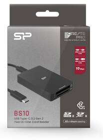 Čítačka pamäťových kariet Silicon Power CreatePro BS10 Dual reader CFexpress B / SD 4.0 čierna

 obrázok produktu 11 z 17