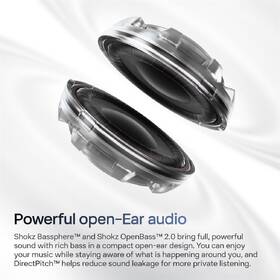 Slúchadlá Shokz OpenFit Air 2, Bluetooth biela

 obrázok produktu 9 z 12
