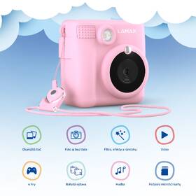 Instantný fotoaparát LAMAX InstaKid1 ružový

 obrázok produktu 2 z 6
