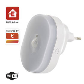 Detektor pohybu EMOS GoSmart, s nočným svetlom, Wi-Fi 

 obrázok produktu 1 z 17
