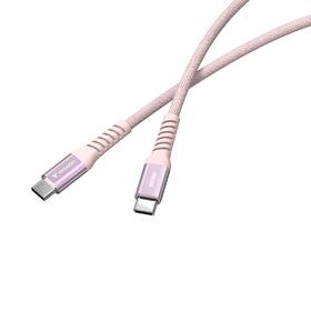 Kábel Verbatim Sync & Charge USB-C/USB-C 60W 1,2m ružový

 obrázok produktu 1 z 3