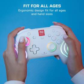 Gamepad Turtle Beach Afterglow Wave Wireless RGB, NS2 biely

 obrázok produktu 9 z 10