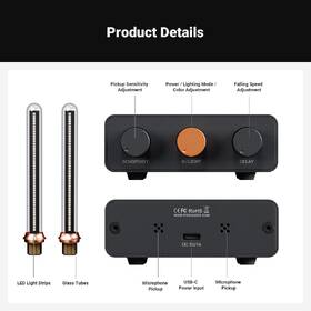 Párty osvetlenia Fosi Audio AH-01A čierne

 obrázok produktu 6 z 7