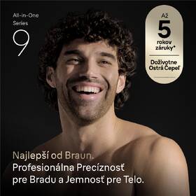 Zastrihávač multifunkčný Braun AIO9500 sivý

 obrázok produktu 4 z 8
