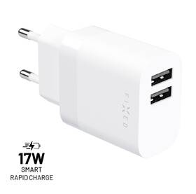 Nabíjačka do siete FIXED 17W Smart Rapid Charge, 2x USB biela

 obrázok produktu 1 z 7