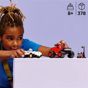 Stavebnica LEGO® Sonic the Hedgehog™ 77118 Silver a jeho auto vs. Knuckles a jeho monster truck 

 obrázok produktu 7 z 9