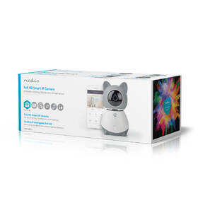 IP kamera Nedis SmartLife WIFICI30CGY sivá/biela

 obrázok produktu 14 z 14