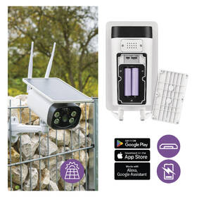 IP kamera EMOS GoSmart batériová IP-600 EYE s Wi-Fi a solárnym panelom biela

 obrázok produktu 18 z 20