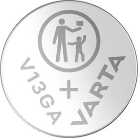 Batéria alkalická Varta V13GA/LR44, blister 1ks 

 obrázok produktu 1 z 2