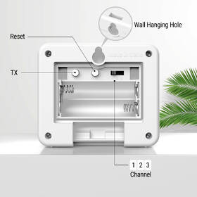 Snímač pre meteostanice ThermoPro TX-7C, pre TP-280C, 868MHz, nabíjací biely

 obrázok produktu 2 z 3