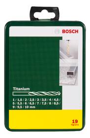 Sada vrtákov Bosch HSS-R (19 ks) Titanium

 obrázok produktu 1 z 1
