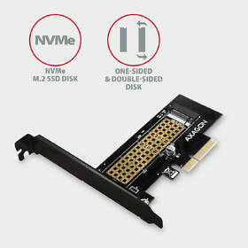 Radič Axagon PCEM2-N - M.2 NVMe M-key slot 

 obrázok produktu 4 z 6