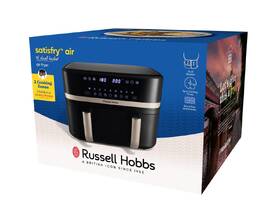 Fritéza teplovzdušná RUSSELL HOBBS 27680-56 Dual Basket, 9 l čierna

 obrázok produktu 10 z 21