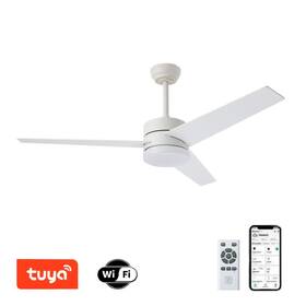 LED stropné svietidlo IMMAX NEO LITE VARIABLE SMART LED s ventilátorom, 24W, Wi-Fi, TUYA biele/hnedé

 obrázok produktu 2 z 9