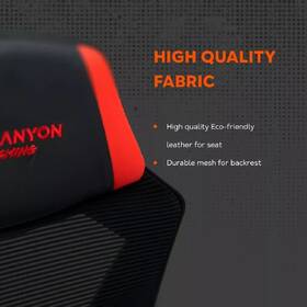 Herná stolička Canyon Flow Mesh čierna/biela

 obrázok produktu 8 z 10
