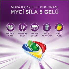 Kapsuly do umývačky Jar Platinum Plus 30 Minute Miracle (31 ks) 

 obrázok produktu 3 z 7